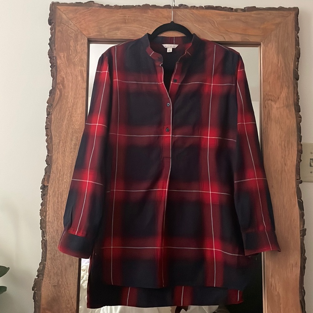 Gap Plaid Tunic- Small